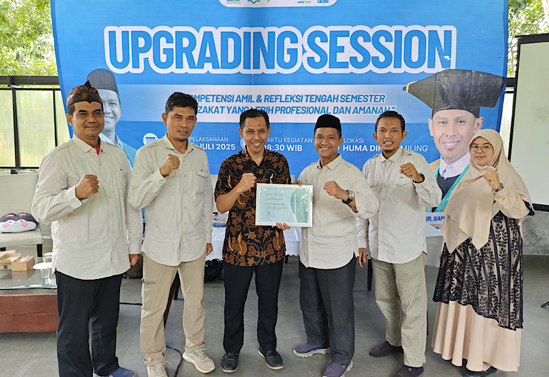  Amil LAZDAI Lampung Ikuti Peningkatan Kapasitas Menuju Profesionalisme Zakat, Samsul Rizal Kasih Bekalan Khusus