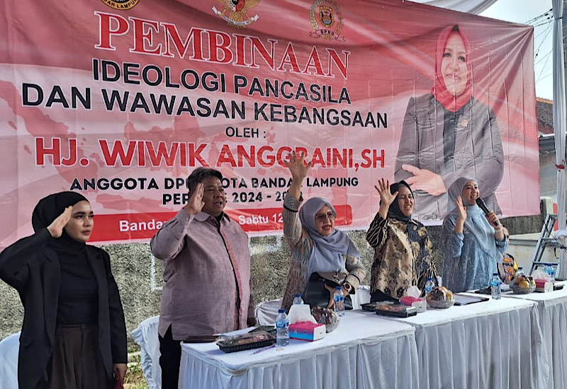  Narasumber Pembinaan Ideologi Pancasila dan Wawasan Kebangsaan, Nurhasanah: Perempuan Garda Terdepan Jaga NKRI