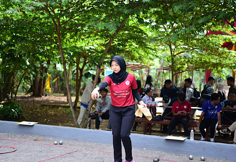  Universitas Teknokrat Indonesia Tuan Rumah Cabang Petanque Pekan Olahraga Mahasiswa Provinsi