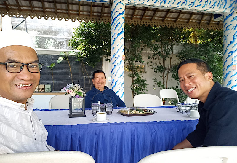  Irham Jafar Lan Putra Terima Silaturahmi Panitia HUT Ke-60 dan Reuni Akbar SMAN 2 Bandar Lampung, Bantu Saran dan Pendanaan