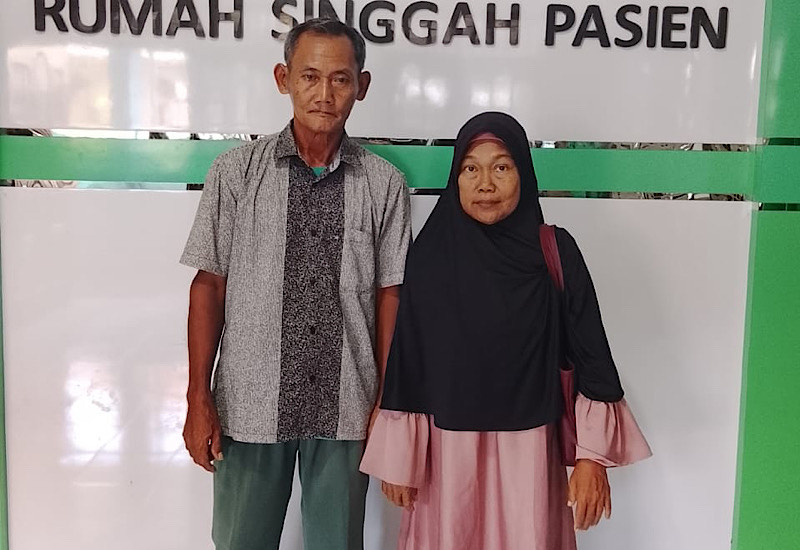  Surtini Bersyukur Dibantu Rumah Singgah Pasien YBM PLN IZI Lampung