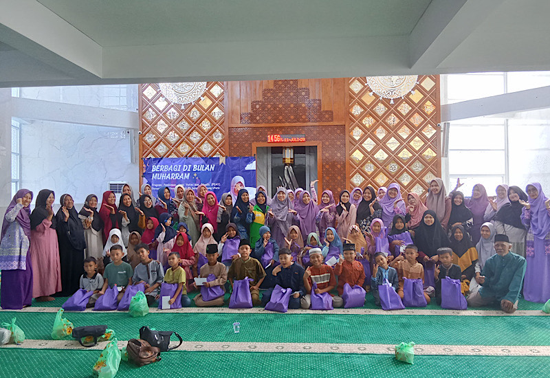  Maknai Muharam, Salimah Lampung Utara Santuni Yatim 