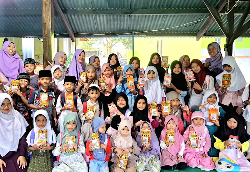  Salimah PC Sukadana Rayakan Hari Anak Nasional di TPA Fatwa Salam