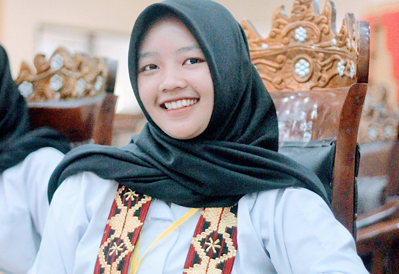 Salsabila Lolos Seleksi Pelajar Lampung di Parlemen