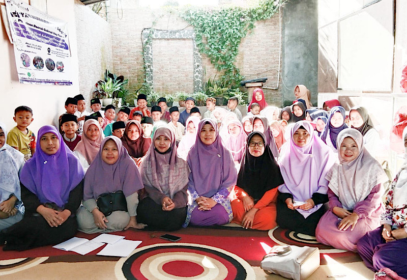 Salimah Way Kanan Gebyar Muharam, dari Santuni Yatim Duafa sampai Aksi Peduli Palestina