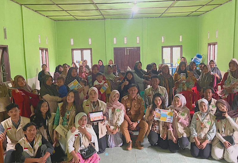  Sosialisasi Stunting dan Dapur Sehat, Mahasiswa KKL Universitas Malahayati Edukasi Ibu-ibu Olah Bahan Murah Jadi Bergizi