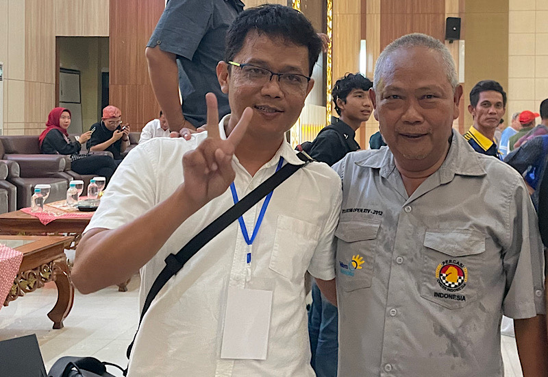  Christian Ginting Tumbangkan Master Nasional Asep “Black” Setiawan Catur Simultan Smanda Cup HUT Ke-60 SMAN 2 Bandar Lampung