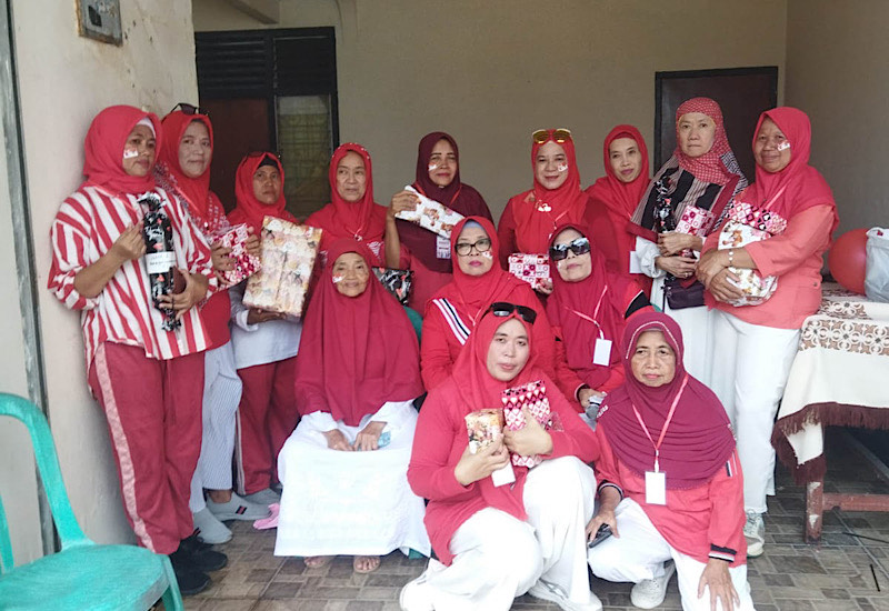  Semarakkan HUT Ke-80 RI, Dasawisma Rajawali Gelar Beragam Lomba