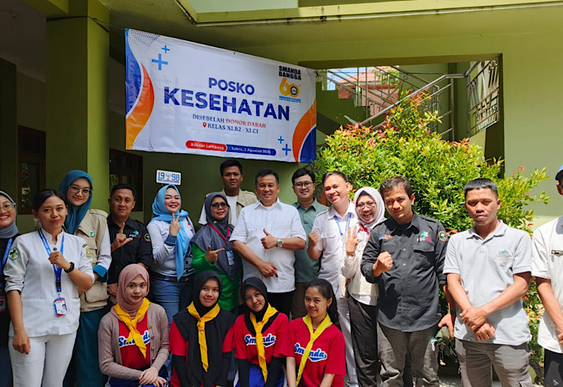  Alumni SMAN 2 Bandar Lampung Sumbang 176 Kantong Darah, Unit Donor Darah Pembina PMI Lampung: Terima Kasih