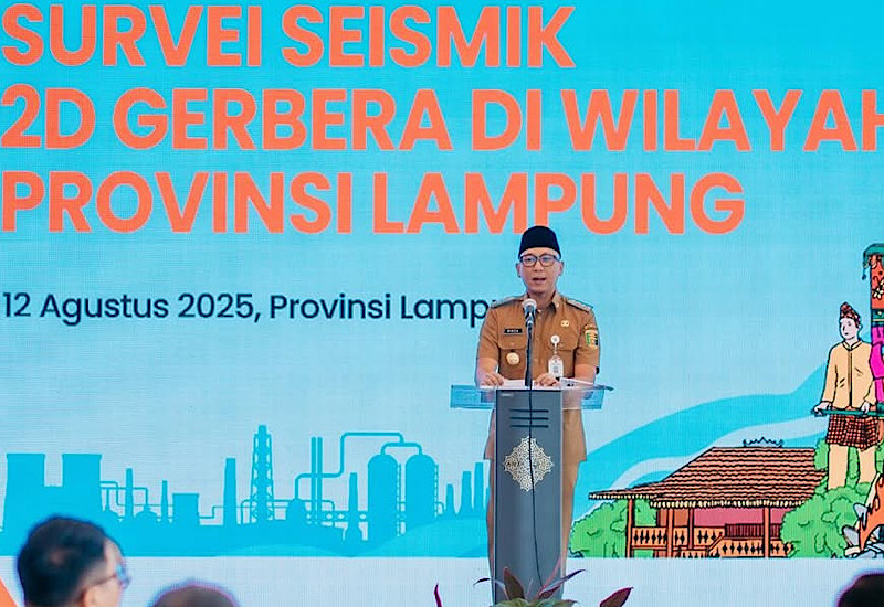  Survei Seismik Lewati Lima Kabupaten di Lampung, Gubernur Mirza Tegaskan Dukungan untuk Ketahanan Energi