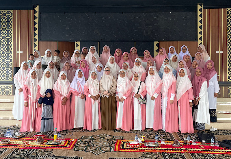  Anggota Majelis Taklim Sekabupaten Doakan Nanda Indira Sukses Pimpin Kabupaten Pesawaran