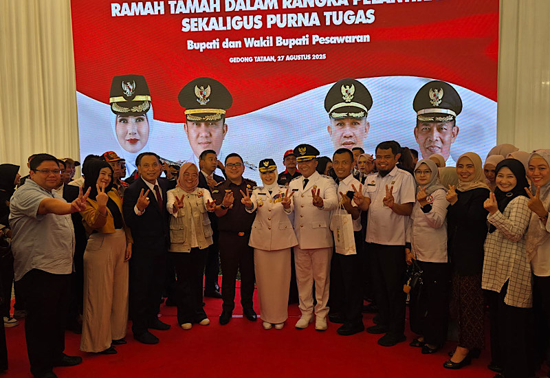 Alumni SMAN 2 Bandar Lampung Angkatan 2003 Doakan Nanda Indira Sukses Pimpin Pesawaran