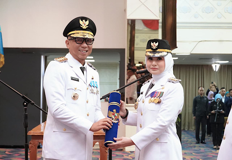 Kakak Kelas Lantik Adik Kelas