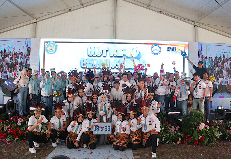  Angkatan 1998 Juara Poco-Poco HUT Ke-60 dan Reuni Akbar SMAN 2 Bandar Lampung