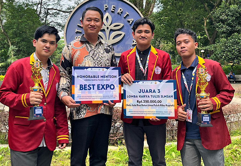  Mahasiswa Universitas Teknokrat Indonesia Juara KTI dan Best Expo PIMPI 2025 IPB University