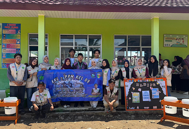  Pecah Telur! 10 Tahun Tak Ada Mahasiswa KKL, Tahun Ini dari Universitas Malahayati Kiprah di SDN 1 Banjar Agung Limau Tanggamus