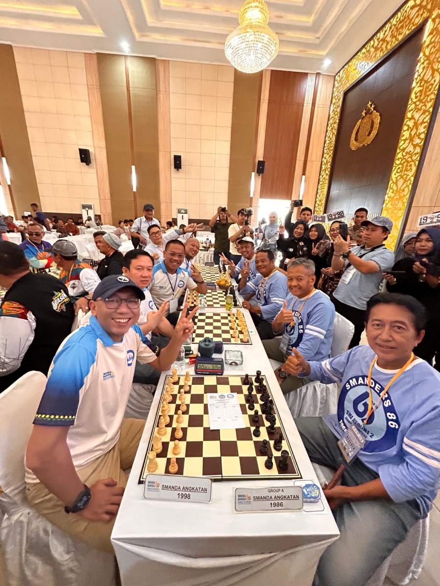  400 Pecatur Padati GSG Mapolda Presisi Lampung, Smanda Cup HUT Ke-60 SMAN 2 Bandar Lampung Meriah