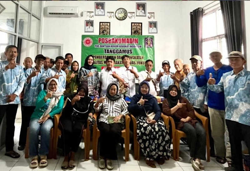 Pos Bantuan Hukum Advokat Indonesia Tanggamus Siap Dampingi Warga Tak Mampu di Persidangan