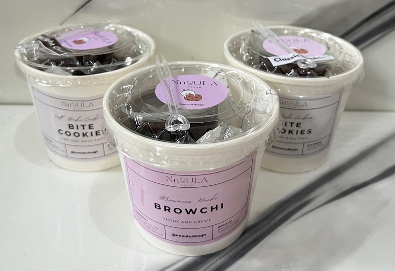  Amelia Khoirunisa Mahasiswa Pendidikan Bahasa Prancis Unila Kembangkan Usaha Dessert “Nnoula Dough”