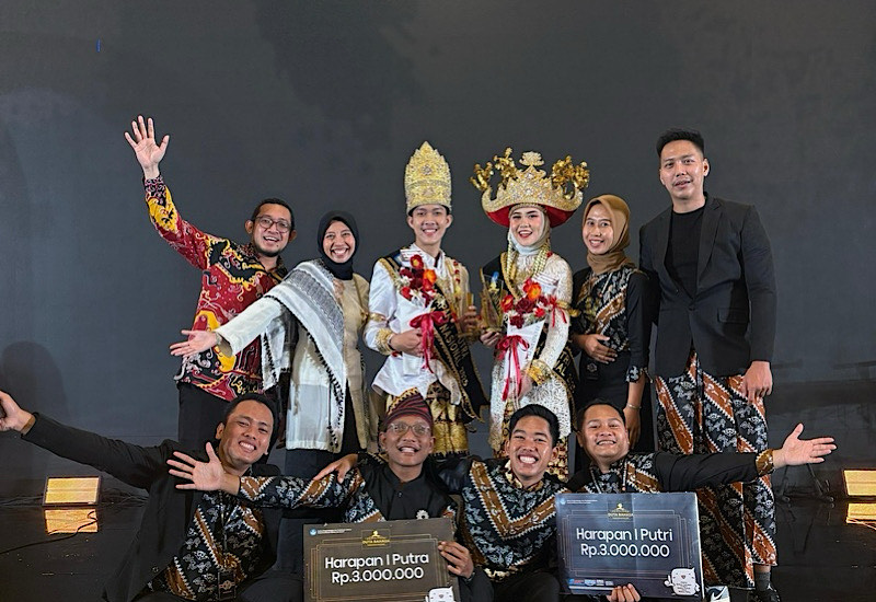  Wakil Lampung Azra-Puyu Harapan I Duta Bahasa Nasional 2025, Unjuk Bahasa Inggris dan Korea plus Gim Jelajah Bastera