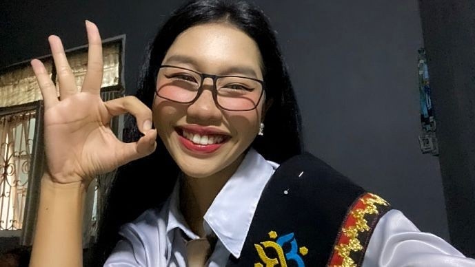 Duta Genre Unila Michelle Sasha Sidabalok Kampanyekan Konsumsi Tablet Tambah Darah Remaja Putri