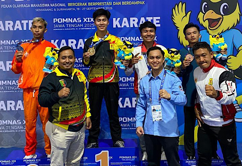  Mahasiswa Universitas Teknokrat Indonesia Borong Medali di Pomnas XIX 2025