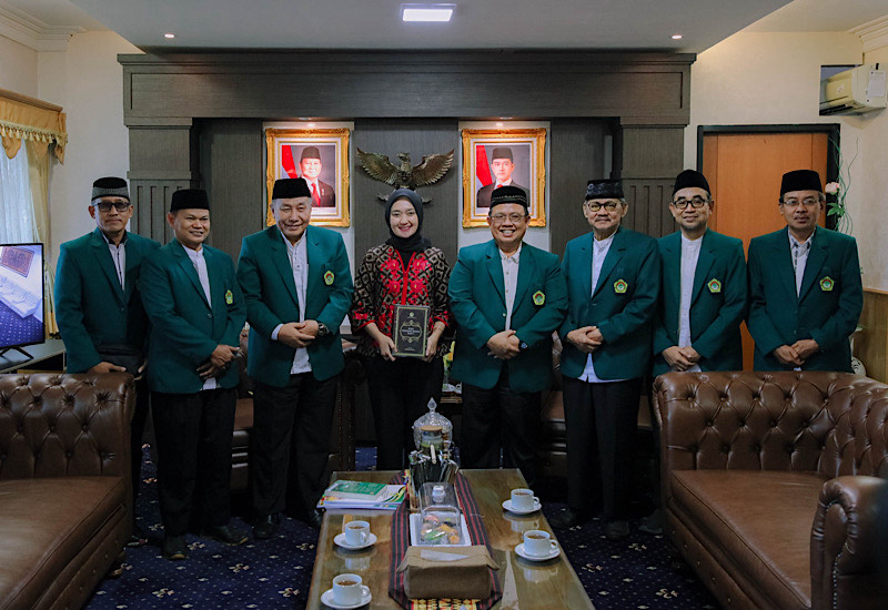  Jihan Nurlela Terima Pengurus LDII Lampung