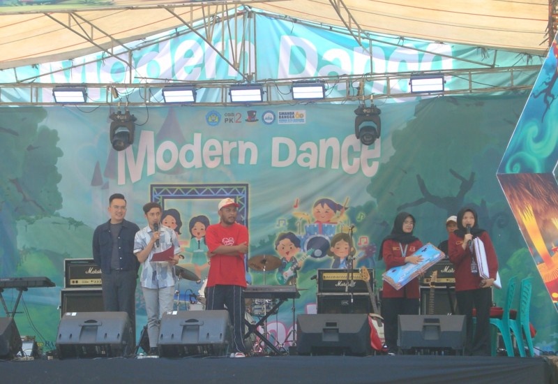  Meriah! Lomba Modern Dance Smanda Olympic 2025, Sentuhan Budaya Lampung Jadi Poin Plus