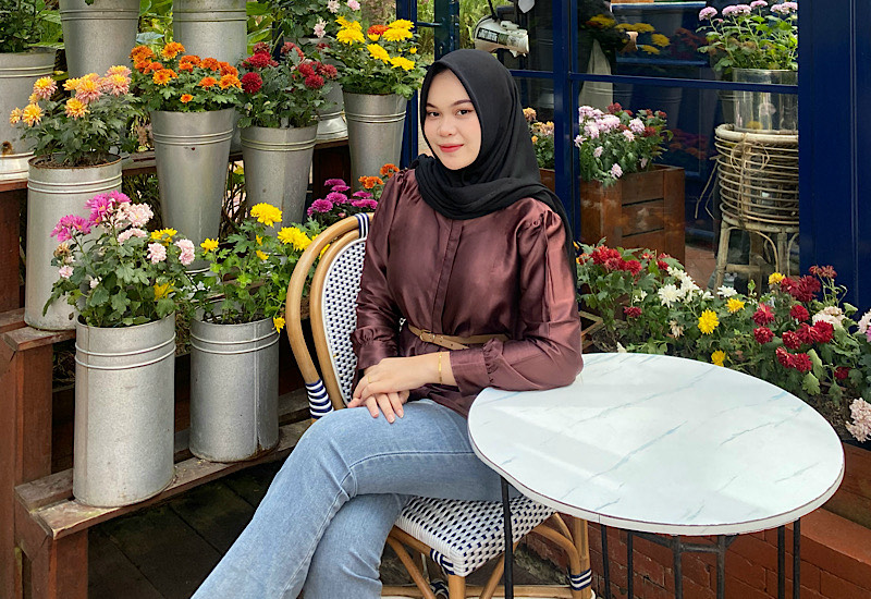  Model Lampung Nabila Runner-Up IV Muli-Mekhanai Lampung Tengah, Terinspirasi Kakak