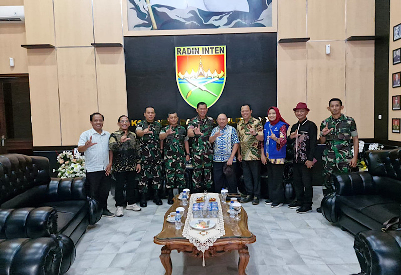  Pangdam XXI Radin Inten Dukung Penuh World Walking Day 2025 Inisiasi Kormi Lampung