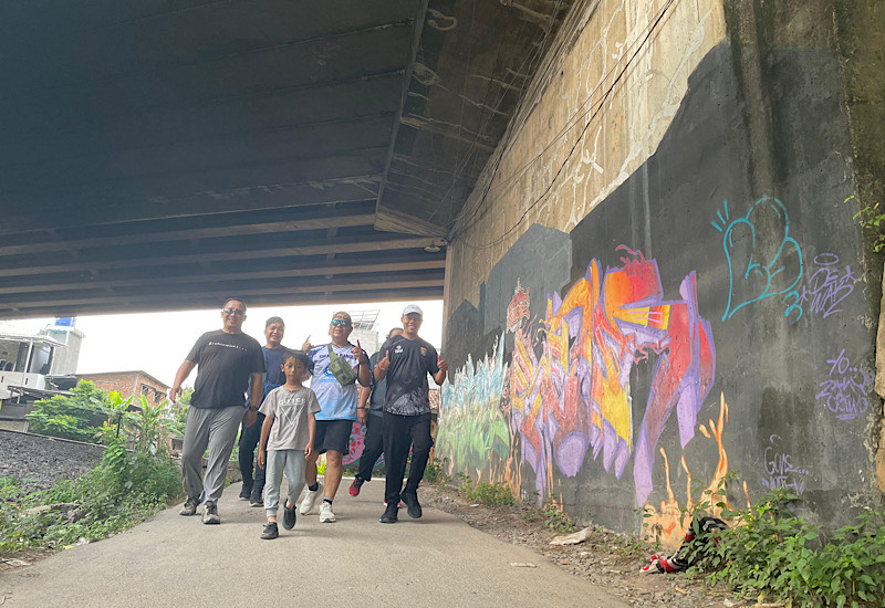  Inisiasi Teman Joging, Juwendra Asdiansyah dkk Pilih Masuk Gang ketimbang Jalan Besar