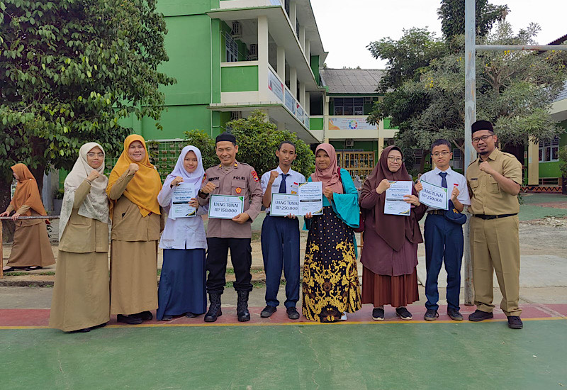  Apresiasi Siswa Hafalan Terbaik, SMPIT Daarul ‘Ilmi Beri Piagam dan Uang Pembinaan