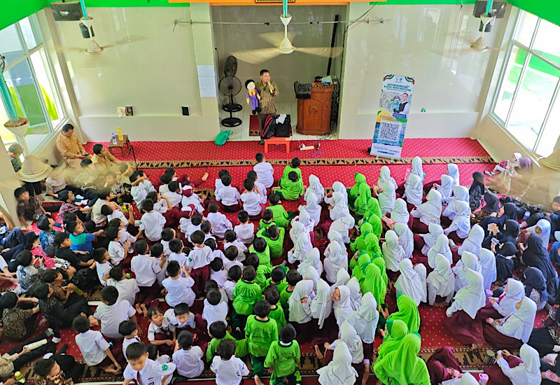  Belajar Kepedulian lewat Tur Keliling Literasi LAZDAI Peduli di SDIT Permata Bunda 2