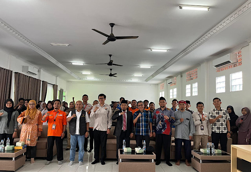  Rumah Zakat dan Kemenko PMK Ajak Pemuda Lampung Beraksi Hijau lewat Volunteer Go Green