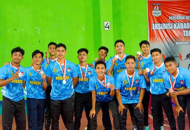  Kabaddi Unila Cetak Sejarah dengan Raih Juara I Pomnas XIX 2025