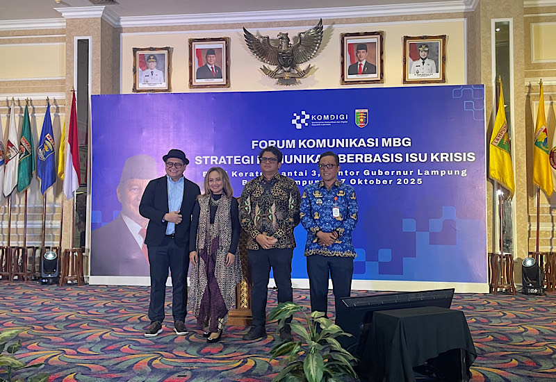  Kemkomdigi Dorong Penguatan Komunikasi Krisis dan Tata Kelola Program Makan Bergizi Gratis di Lampung