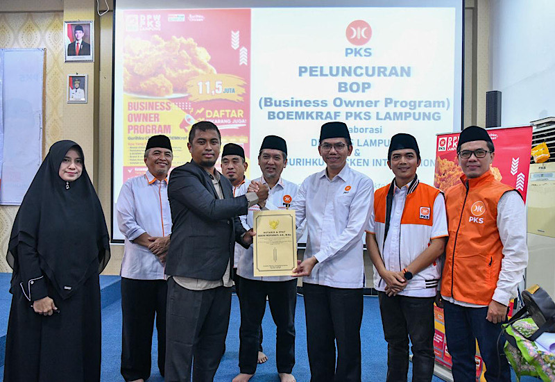  PKS Lampung MoU CV Gurihku Chicken Internasional, Bantu Masyarakat Bisnis Ayam Goreng