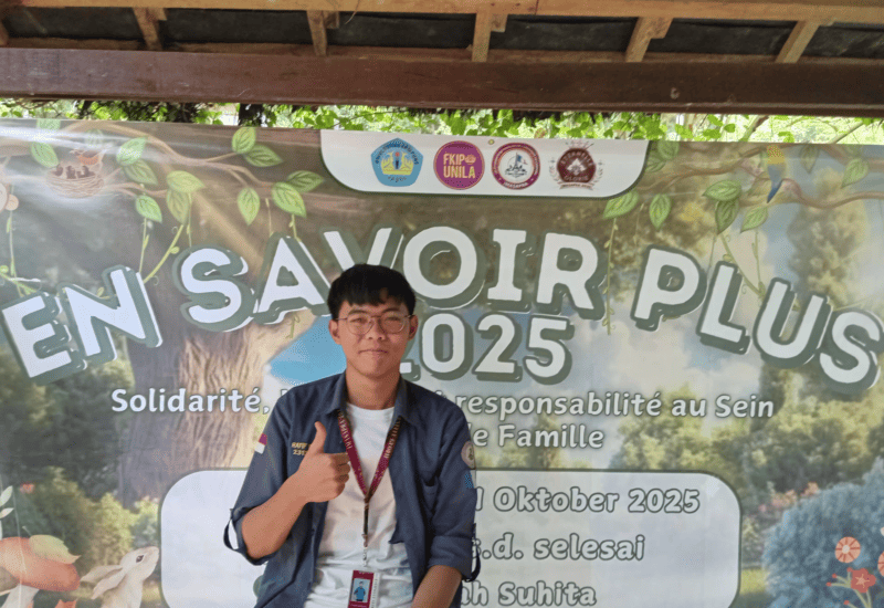  Ketua Umum Imasapra Harapkan En Savoir Plus 2025 Jadi Wadah Solidaritas Mahasiswa Baru