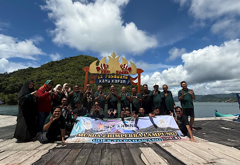  Himperra Lampung Ajak Pengembang Nasional Nikmati Keindahan Pulau Pahawang