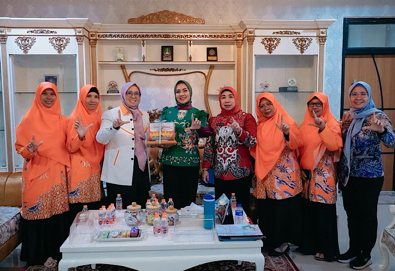  Bidang Perempuan DPW PKS Lampung dan Purnama Wulan Sari Siap Kerja Kolaboratif