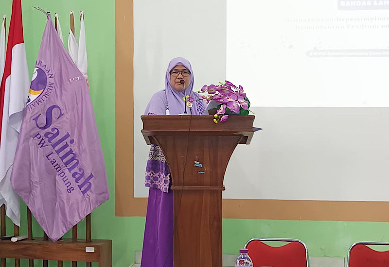  Rita Apriliyawati Terpilih Kembali Sebagai Ketua PW Salimah Lampung Periode 2025–2030
