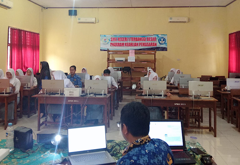  Siswa Kelas XII SMKN 1 Terbanggi Besar Ikuti Gladi Bersih Tes Kemampuan Akademik (TKA) 2025