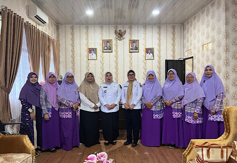  PW Salimah Jalin Sinergi dengan Dinas PPPA Provinsi Lampung