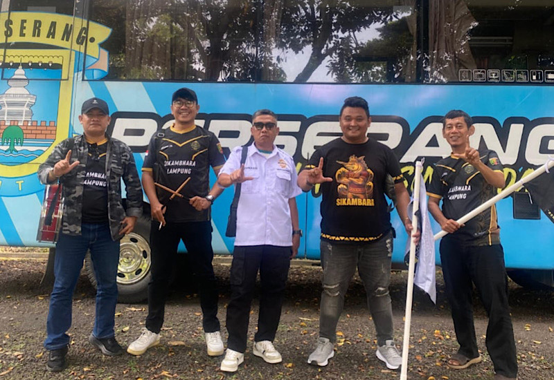  Sikambara Kawal Uji Tandang Nusantara Lampung FC di Pulau Jawa
