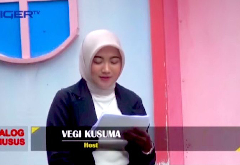  Fegi Kesuma Dipercaya Jadi Host di Siger TV, Narasumbernya Anggota DPRD Kota Metro
