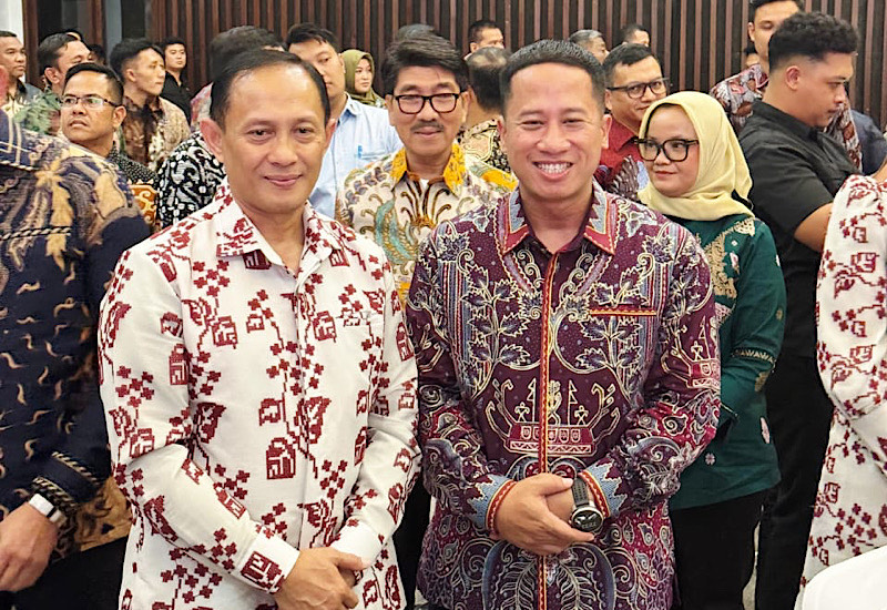  Mahathir Muhammad Hadiri Pisah-Sambut Kapolda Lampung, Sebut Komitmen Universitas Teknokrat Indonesia Sinergi dengan Polri