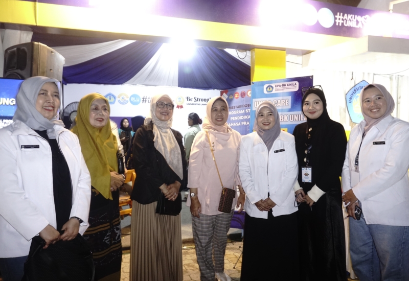  Universitas Lampung Berikan Layanan Cek Kesehatan Mental Gratis “Unila Care” di Lampung Fest 2025