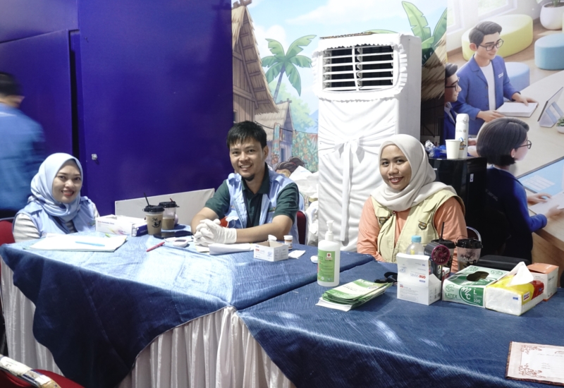  Klinik Unila Gelar Pelayanan Cek Kesehatan Gratis untuk Pengunjung Lampung Fest