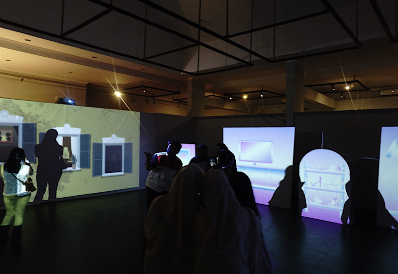  Pameran Seni Commvaganza 9.0 Hadirkan Makna Rumah Lewat Instalasi Interaktif