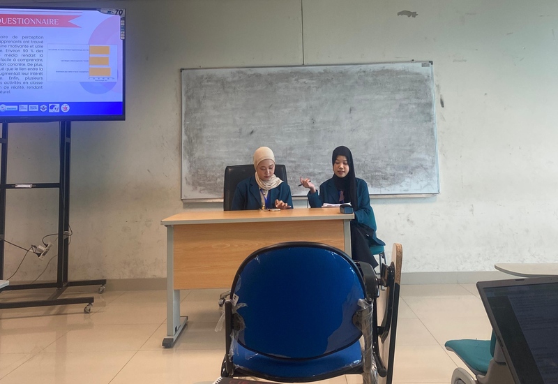  Kolaborasi Mahasiswa-Dosen Bahasa Prancis FKIP Unila Berbuah Kontribusi Akademik Conférence Internationale sur le Français